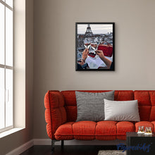 Laden Sie das Bild in den Galerie-Viewer, Malen nach Zahlen für Erwachsene | Prost mit Blick auf den Eiffelturm | Figured'Art