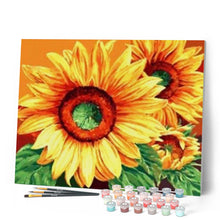 Laden Sie das Bild in den Galerie-Viewer, Malen nach Zahlen für Erwachsene | Große Sonnenblumen | Figured'Art