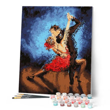 Laden Sie das Bild in den Galerie-Viewer, Malen nach Zahlen für Erwachsene | Tango im Feuer | Figured'Art