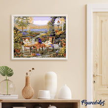 Laden Sie das Bild in den Galerie-Viewer, Abendessen am See