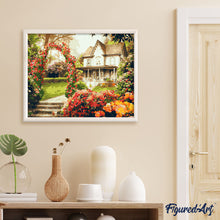 Laden Sie das Bild in den Galerie-Viewer, Schöner Pavillon und Land