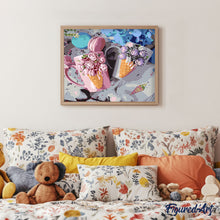 Laden Sie das Bild in den Galerie-Viewer, Tassen und Macarons