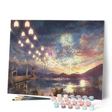 Laden Sie das Bild in den Galerie-Viewer, Malen nach Zahlen Erwachsene Feuerwerk Figured'Art