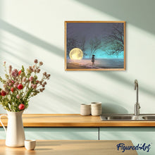 Laden Sie das Bild in den Galerie-Viewer, Malen nach Zahlen für Erwachsene | Mond auf dem Boden | Figured'Art