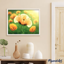 Laden Sie das Bild in den Galerie-Viewer, Malen nach Zahlen für Erwachsene | Orange Blüten | Figured'Art