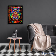 Laden Sie das Bild in den Galerie-Viewer, Malen nach Zahlen für Erwachsene | Farbige Eule | Figured'Art