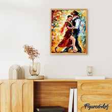 Laden Sie das Bild in den Galerie-Viewer, Malen nach Zahlen für Erwachsene | Tanzendes Paar 2 | Figured'Art