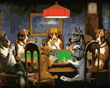 Laden Sie das Bild in den Galerie-Viewer, Poker spielende Hunde