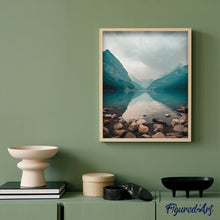 Laden Sie das Bild in den Galerie-Viewer, Malen nach Zahlen für Erwachsene | Mysteriöser See in den Bergen | Figured'Art