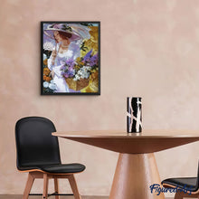 Laden Sie das Bild in den Galerie-Viewer, Malen nach Zahlen für Erwachsene | Romantische Frau | Figured'Art