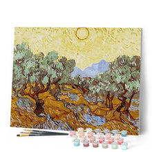 Laden Sie das Bild in den Galerie-Viewer, Malen nach Zahlen für Erwachsene | Van Gogh - St Remy Oliven | Figured'Art