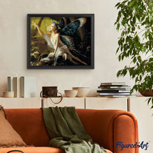 Laden Sie das Bild in den Galerie-Viewer, Malen nach Zahlen für Erwachsene | Frau mit Schmetterling | Figured'Art