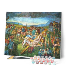 Laden Sie das Bild in den Galerie-Viewer, Malen nach Zahlen für Erwachsene | Krieg und Kreuz | Figured'Art
