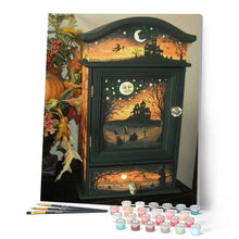 Laden Sie das Bild in den Galerie-Viewer, Malen nach Zahlen für Erwachsene | Halloween Schrank | Figured'Art