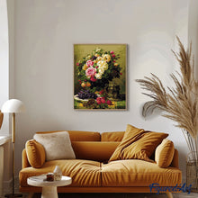 Laden Sie das Bild in den Galerie-Viewer, Malen nach Zahlen für Erwachsene | Portrait von Blumen | Figured'Art
