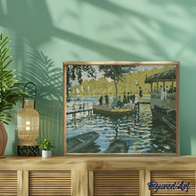 Laden Sie das Bild in den Galerie-Viewer, Malen nach Zahlen für Erwachsene | Treffen in der Nähe des Flusses | Figured'Art