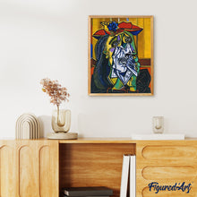 Laden Sie das Bild in den Galerie-Viewer, Malen nach Zahlen für Erwachsene | Weinende Frau | Figured'Art