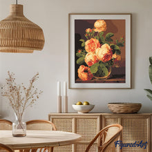 Laden Sie das Bild in den Galerie-Viewer, Malen nach Zahlen Erwachsene Große Blumen Figured'Art