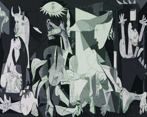 Malen nach Zahlen fŸr Erwachsene |ÊPicasso - Guernica | Figured'Art