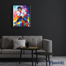 Laden Sie das Bild in den Galerie-Viewer, Malen nach Zahlen für Erwachsene | Michael Jackson in Farbe | Figured'Art