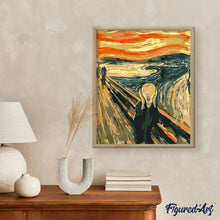 Laden Sie das Bild in den Galerie-Viewer, Malen nach Zahlen für Erwachsene | Der Schrei | Figured'Art