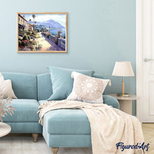 Laden Sie das Bild in den Galerie-Viewer, Malen nach Zahlen für Erwachsene | Schöne Küstenlandschaft | Figured'Art