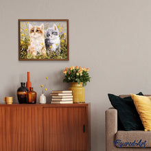 Laden Sie das Bild in den Galerie-Viewer, Malen nach Zahlen für Erwachsene | Zwei Kätzchen | Figured'Art