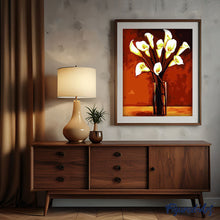 Laden Sie das Bild in den Galerie-Viewer, Malen nach Zahlen für Erwachsene | Geschnittene Blumen in einer Vase | Figured'Art