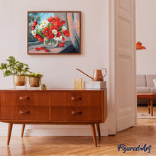 Laden Sie das Bild in den Galerie-Viewer, Malen nach Zahlen für Erwachsene | Mohnblumen und Gänseblümchen | Figured'Art
