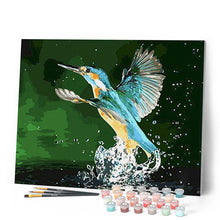 Laden Sie das Bild in den Galerie-Viewer, Malen nach Zahlen für Erwachsene | Eisvogel | Figured'Art