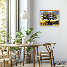 Laden Sie das Bild in den Galerie-Viewer, Malen nach Zahlen für Erwachsene | Haus in den Bäumen | Figured'Art