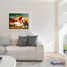 Laden Sie das Bild in den Galerie-Viewer, Malen nach Zahlen für Erwachsene | Schwan und Mohnblumen | Figured'Art