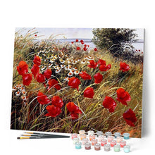 Laden Sie das Bild in den Galerie-Viewer, Malen nach Zahlen für Erwachsene | Blumen im Feld 2 | Figured'Art