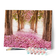 Laden Sie das Bild in den Galerie-Viewer, Malen nach Zahlen für Erwachsene | Weg im Frühling 2 | Figured'Art