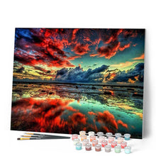 Laden Sie das Bild in den Galerie-Viewer, Malen nach Zahlen für Erwachsene | Magische Wolken | Figured'Art