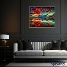 Laden Sie das Bild in den Galerie-Viewer, Malen nach Zahlen für Erwachsene | Magische Wolken | Figured'Art