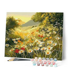 Laden Sie das Bild in den Galerie-Viewer, Malen nach Zahlen für Erwachsene | Blumen im Feld | Figured'Art