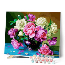 Laden Sie das Bild in den Galerie-Viewer, Malen nach Zahlen für Erwachsene | Alter Blumenstrauß | Figured'Art
