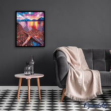 Laden Sie das Bild in den Galerie-Viewer, Malen nach Zahlen für Erwachsene | Bunter See | Figured'Art