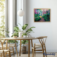 Laden Sie das Bild in den Galerie-Viewer, Malen nach Zahlen für Erwachsene | Weg im Frühling | Figured'Art