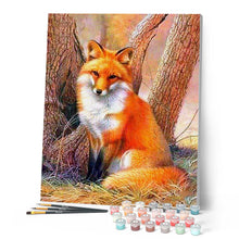 Laden Sie das Bild in den Galerie-Viewer, Malen nach Zahlen für Erwachsene | Freundlicher Fuchs | Figured'Art