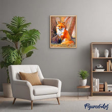 Laden Sie das Bild in den Galerie-Viewer, Malen nach Zahlen für Erwachsene | Freundlicher Fuchs | Figured'Art