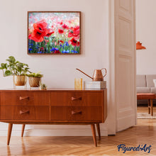 Laden Sie das Bild in den Galerie-Viewer, Malen nach Zahlen für Erwachsene | Mohnblumen 2 | Figured'Art