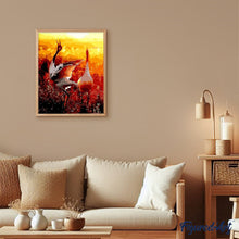 Laden Sie das Bild in den Galerie-Viewer, Malen nach Zahlen für Erwachsene | Zwei Kräne in der Sonne | Figured'Art