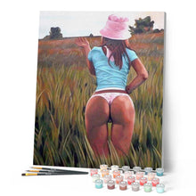 Laden Sie das Bild in den Galerie-Viewer, Malen nach Zahlen für Erwachsene | Ein Hauch an sexy | Figured'Art