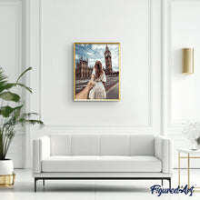 Laden Sie das Bild in den Galerie-Viewer, Malen nach Zahlen für Erwachsene | Romantischer Spaziergang in London | Figured'Art