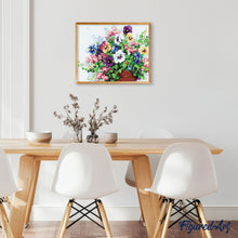 Laden Sie das Bild in den Galerie-Viewer, Malen nach Zahlen für Erwachsene | Blumen mit mehreren Farben | Figured'Art
