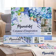 Laden Sie das Bild in den Galerie-Viewer, Malen nach Zahlen für Erwachsene | Weiße Blume | Figured'Art