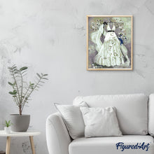 Laden Sie das Bild in den Galerie-Viewer, Malen nach Zahlen für Erwachsene | Brautkleid | Figured'Art