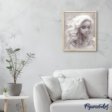 Laden Sie das Bild in den Galerie-Viewer, Malen nach Zahlen für Erwachsene | Träumende Frau | Figured'Art